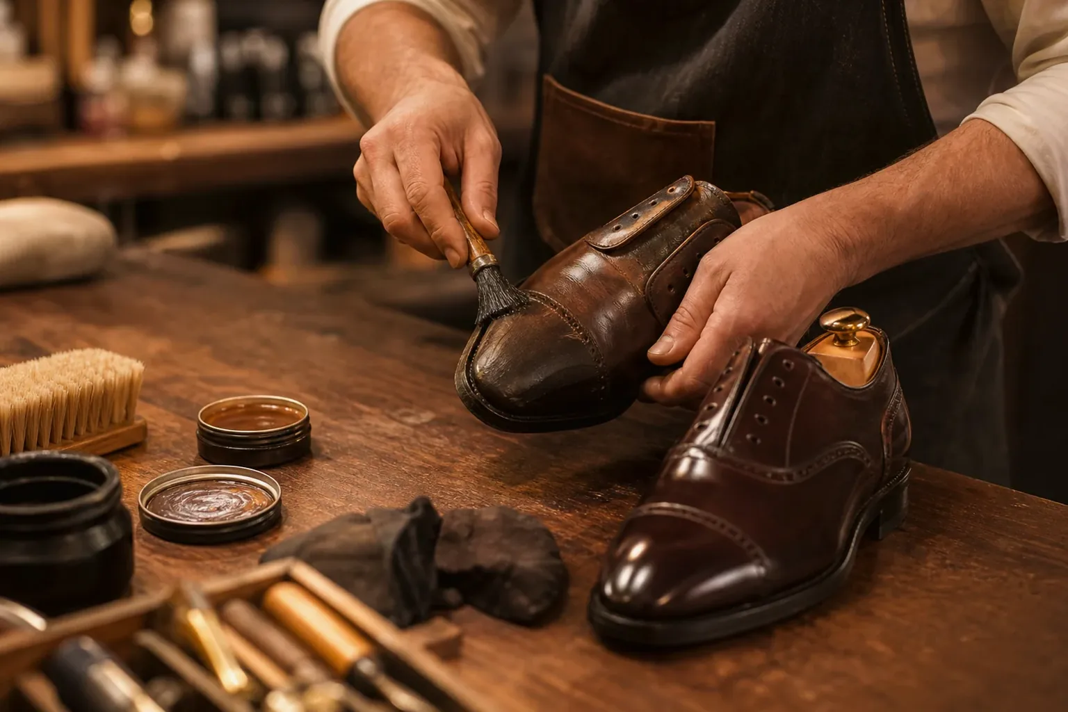 Reforma de sapatos sociais em Piracicaba